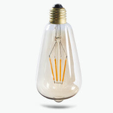 Edison LED glødepære pæreformet