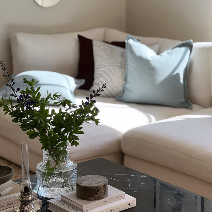 Elma Light Blue putetrekk 40x60 cm