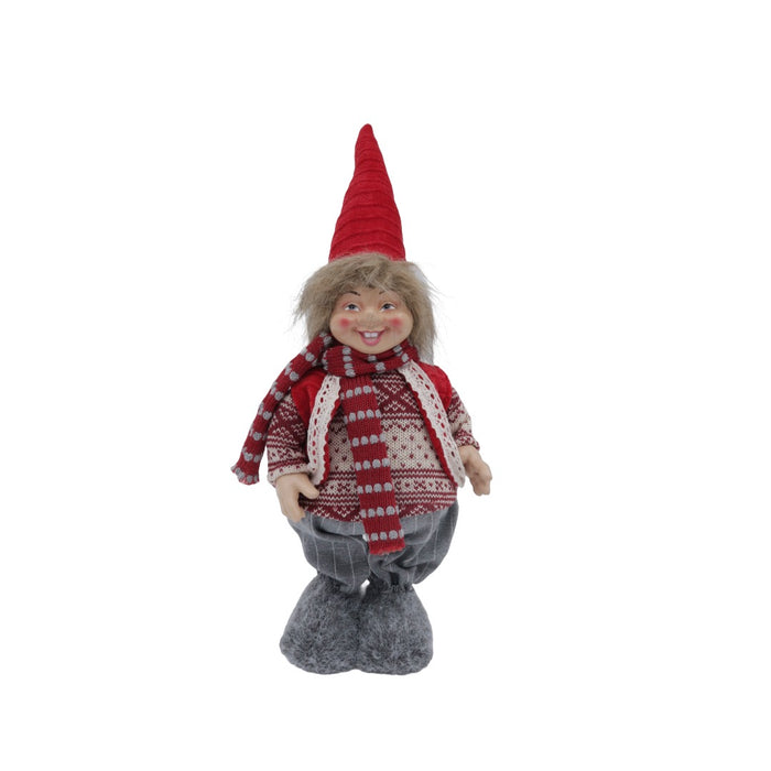 Santa nissegutt stående 42 cm