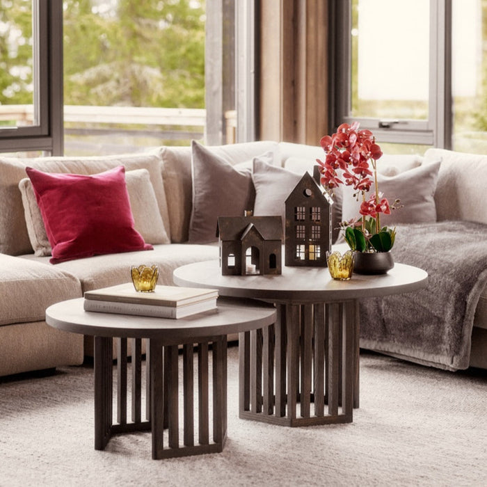 House lykt m/LED lys H35 cm