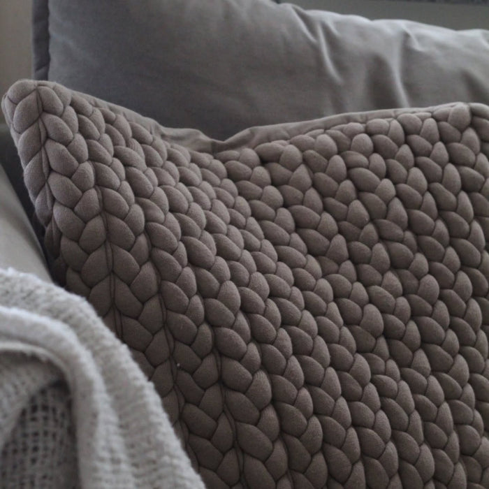 Ava Grey putetrekk 50x50 cm