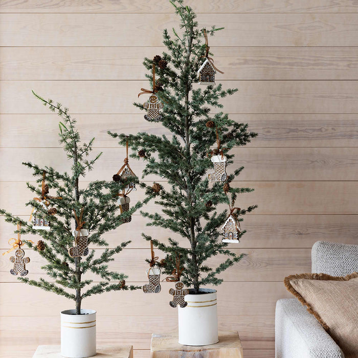 Christmas Tree med kongler H 82 cm